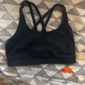 Navy Lululemon sports bra-Energy Sports Bra